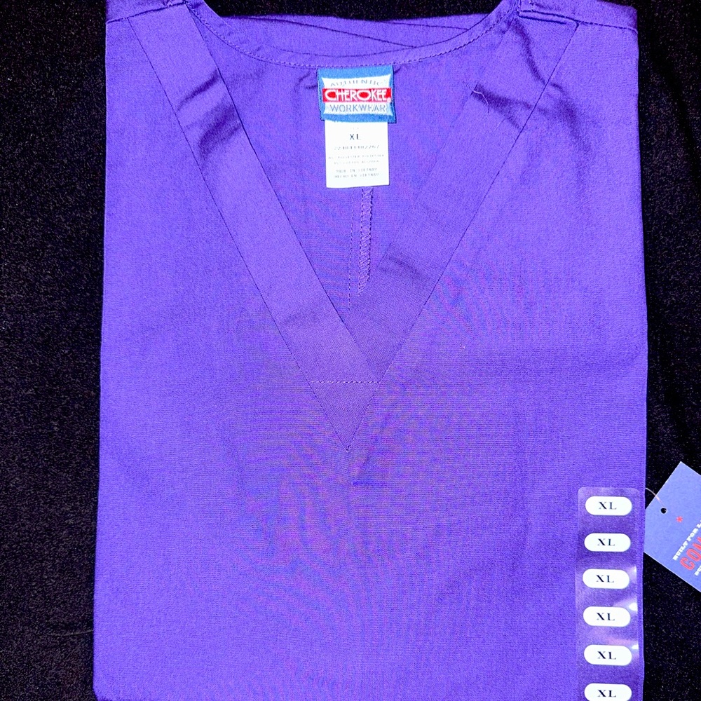 Scrub tops New still in packages size XL WOMEN $30 for all three. - Picture 2 of 6